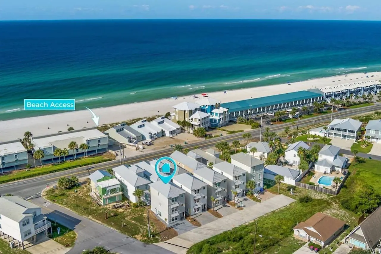 Lighthouse Landing-Your New Coastal Haven Just A Short Walk To The Waves Villa Panama City Beach 0*,  ABD